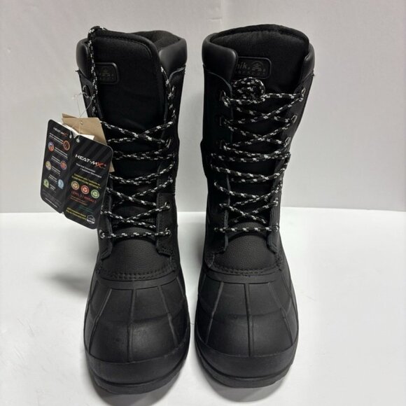 Kamik Men’s Nation Pro Black Winter Boots, Size 11 M